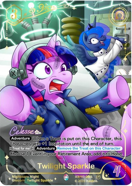 Sample card from Nightmare Night