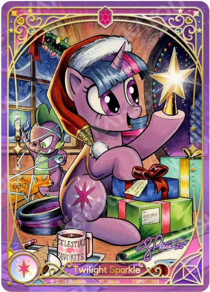 Sample card from Hearth's Warming Eve