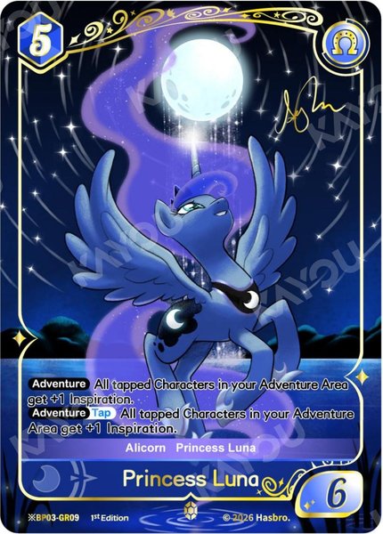 Sample card from Nightmare Night